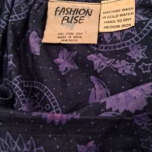 Fashion fuse top . Women's small. Indigo color